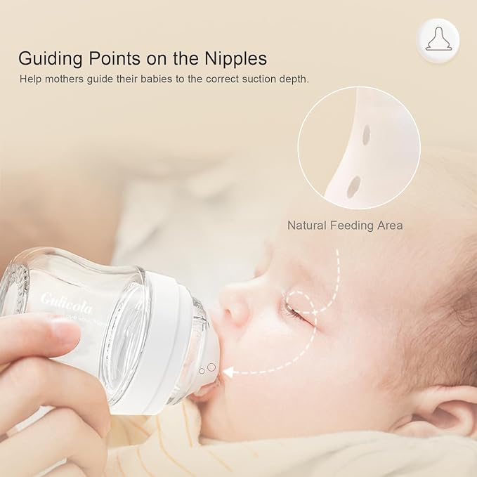 Gulicola Small Glass Baby Bottle - Image 4