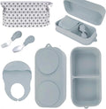 Travel Silicone Baby Feeding Set by TAOceeXI