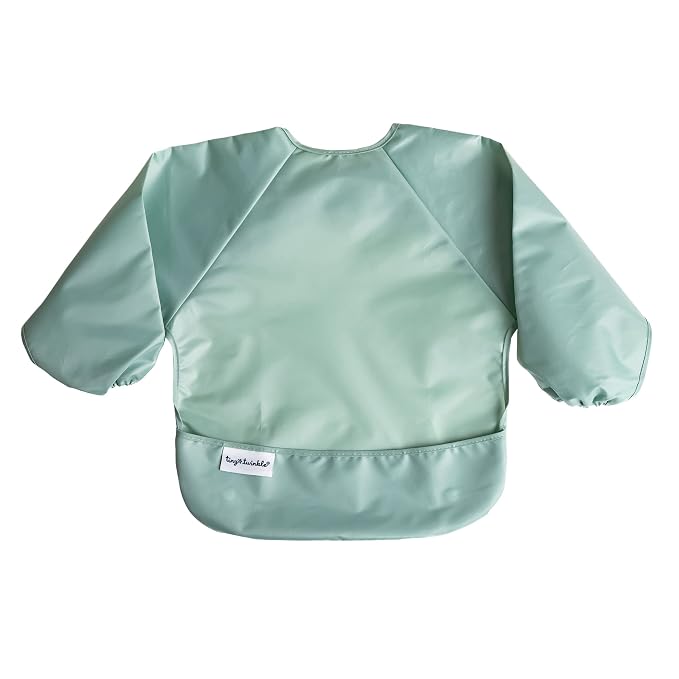Tiny Twinkle Long Sleeve Bib for Babies & Toddlers – Waterproof Smock Bib for by TinyTwinkle