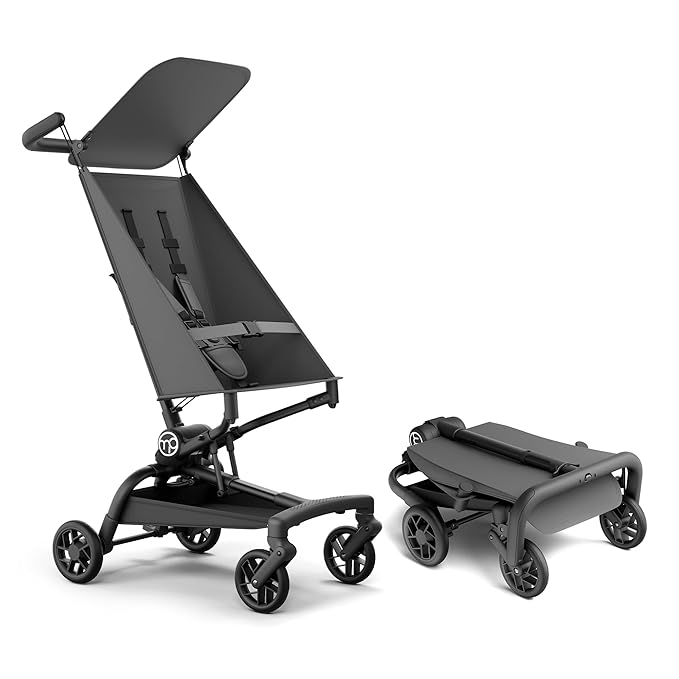 Mompush Jeto Lightweight Travel Stroller – 9.8 lbs Ultra-Compact, One-Hand Fold by mompush