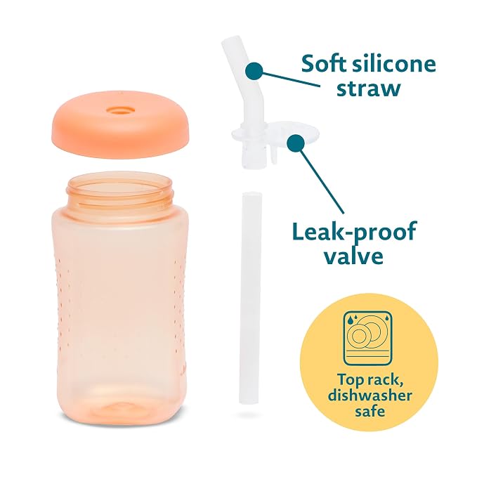 The First Years Squeeze & Sip Toddler Straw Cups - Image 7