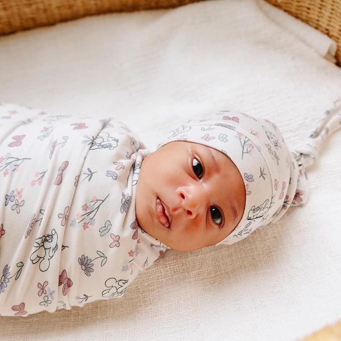Copper Pearl Large Premium Knit Baby Swaddle Receiving Blanket Minnie Mouse's - Image 5