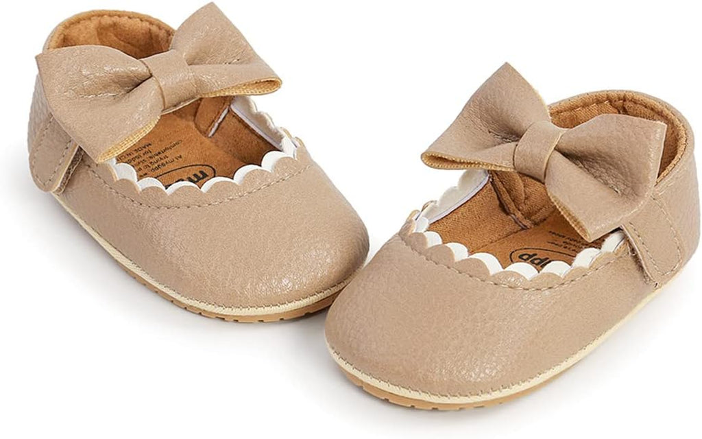 COSANKIM Baby Girls Mary Jane Flats Shoes Anti-Slip Rubber Sole Infant Toddler - Image 4