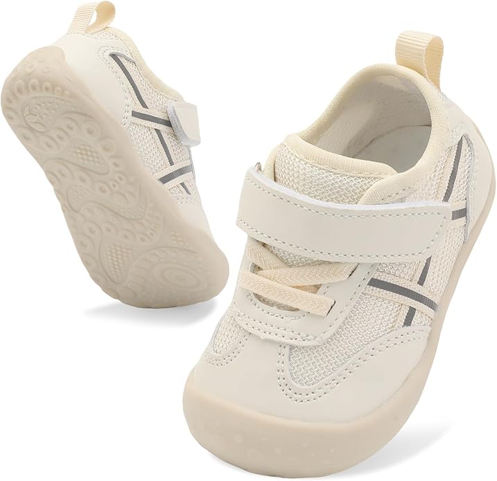 Scurtain Baby Shoes Boy Girl First Walking Shoe Infant Crib Breathable Sneakers by Scurtain