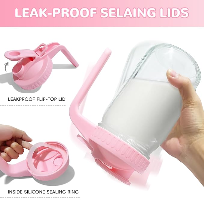 2 PACK Breast Milk Pitcher 32OZ Glass Breastmilk Pitcher - Image 5