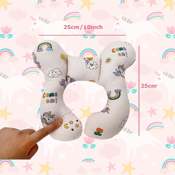 Baby Neck Pillows, Comfortable Baby Travel Head Neck Support Pillow - Image 3
