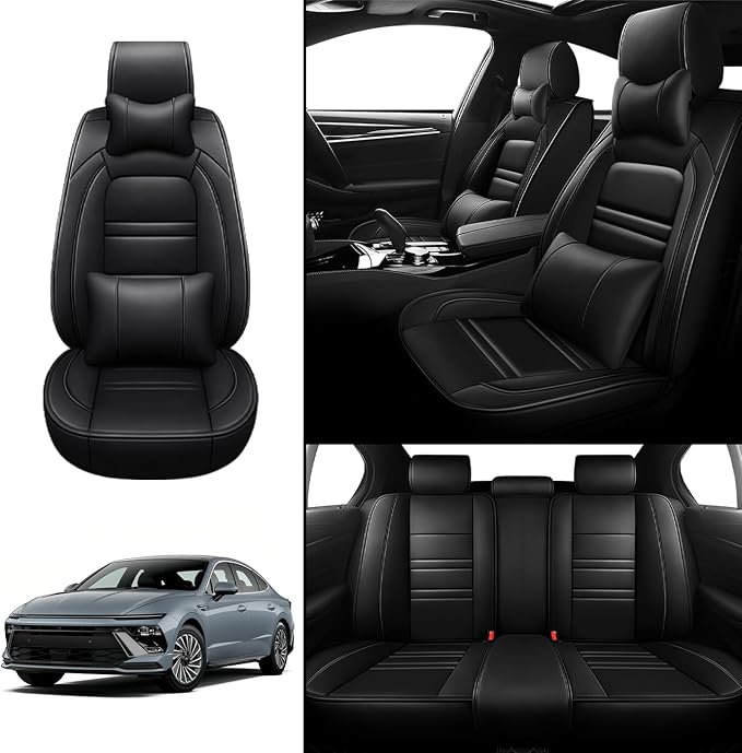 Car Seat Covers for Hyundai Car Sonata 2002-2025 | 5-Seats Seat Covers - Image 2