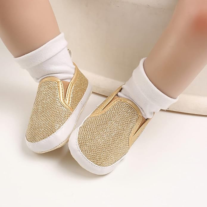 LONSOEN Baby Girls Boys Loafers Prewalker Dress Crib Shoes - Image 2