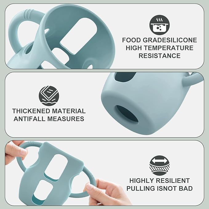 3PCS Philips Avent Glass Bottle Silicone Sleeves - Image 5