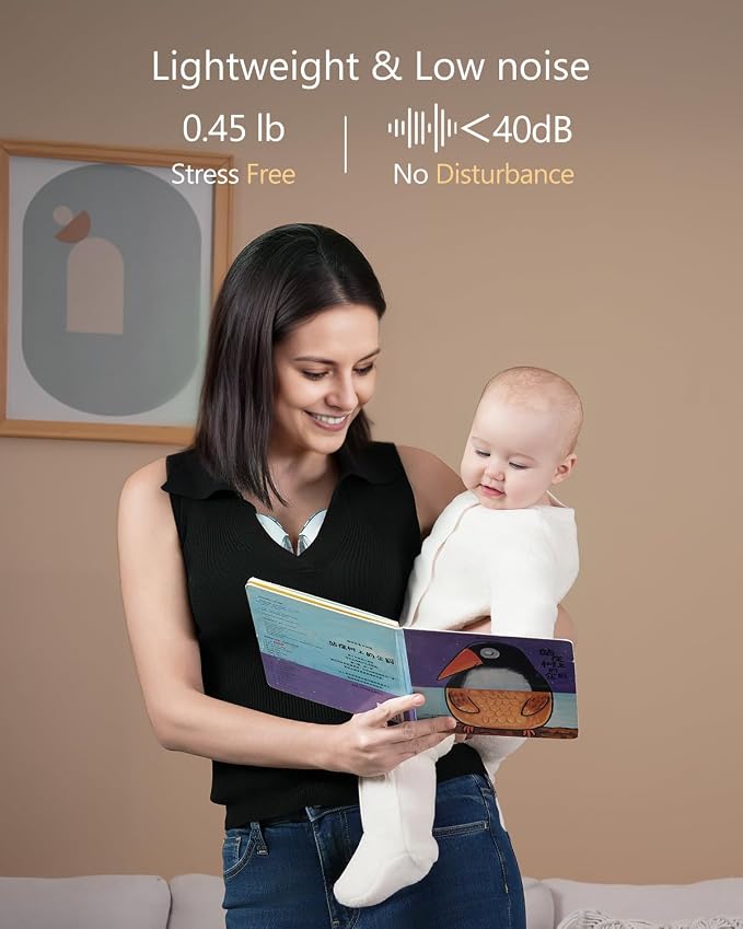 Wearable Breastfeeding Pump, Breast Pump Hands Free - Image 6