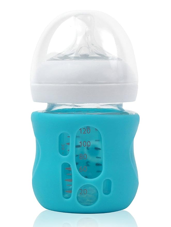 Olababy Silicone Sleeve for Avent Natural Glass Baby Bottles - Image 2