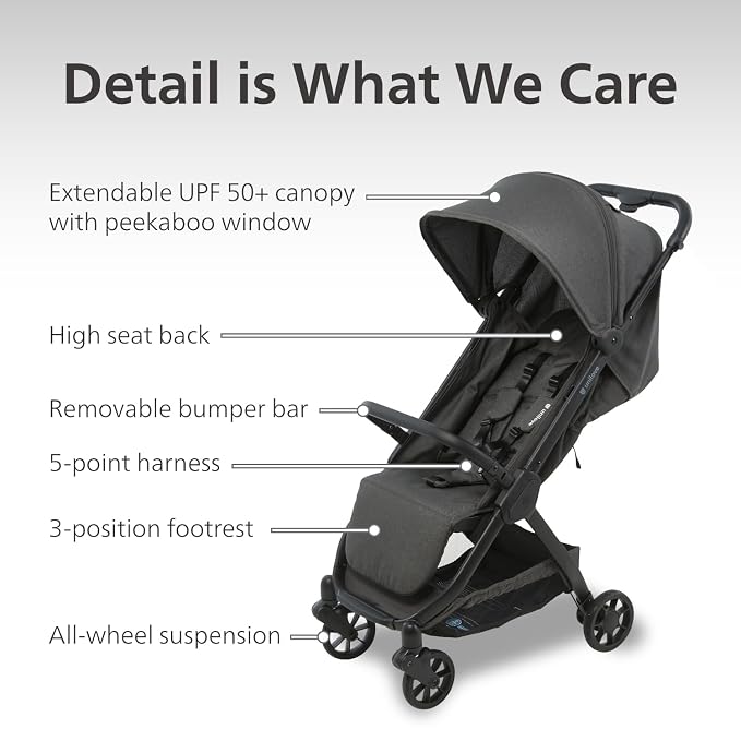 Pika Baby Stroller – Lightweight, Auto-Folding Design - Image 3