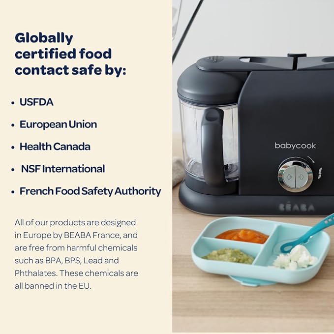 BEABA Babycook Duo 4 in 1 Baby Food Maker, Puree Steamer and Blender - Image 3
