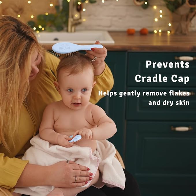 Baby Hair Brush Set for Newborns - Image 4