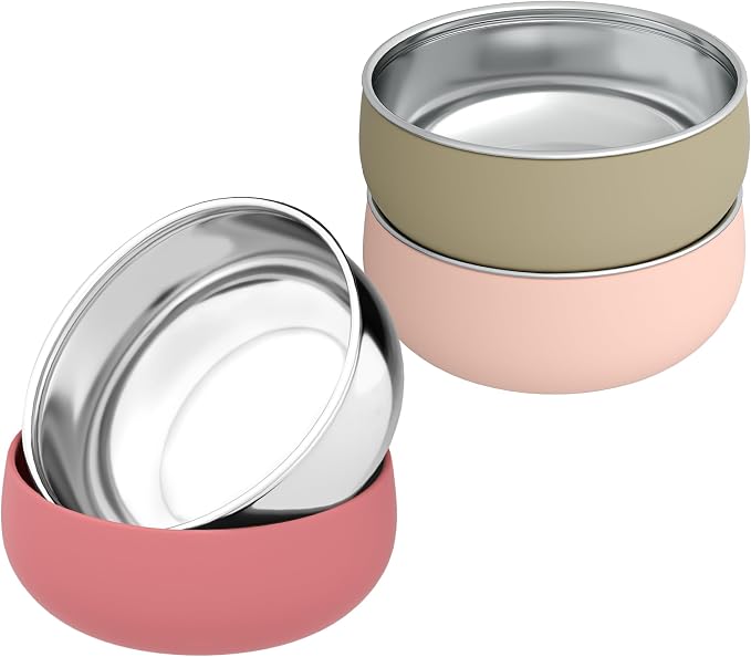 Bella's Friends Stainless Steel Baby Bowls by Unknown