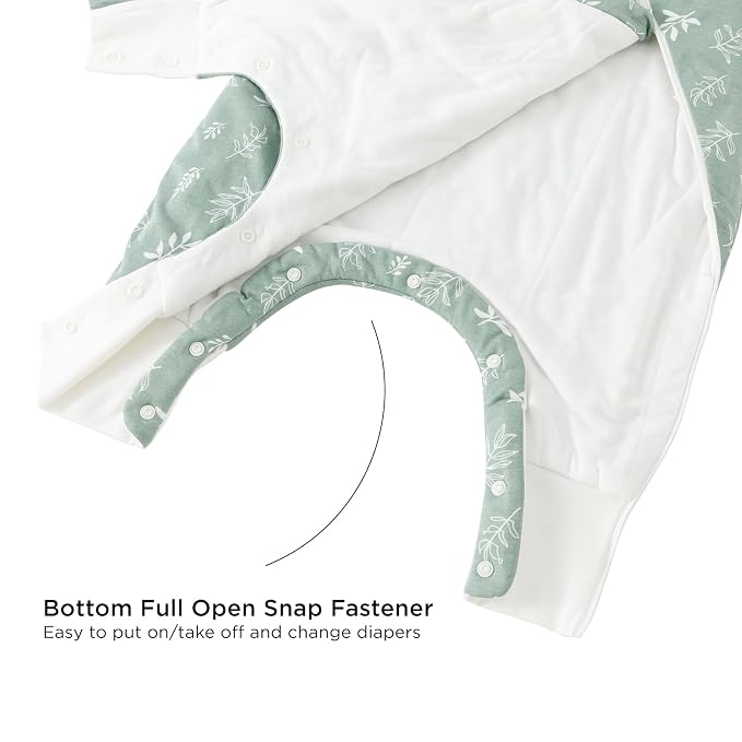 Duomiaomiao 3.5 TOG Toddler Sleep Sack 6-12 Months 100% Cotton Winter Side Open - Image 4