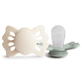 FRIGG Lucky Symmetrical SilkySoft Silicone Baby Pacifier | Made in Denmark | by mushie