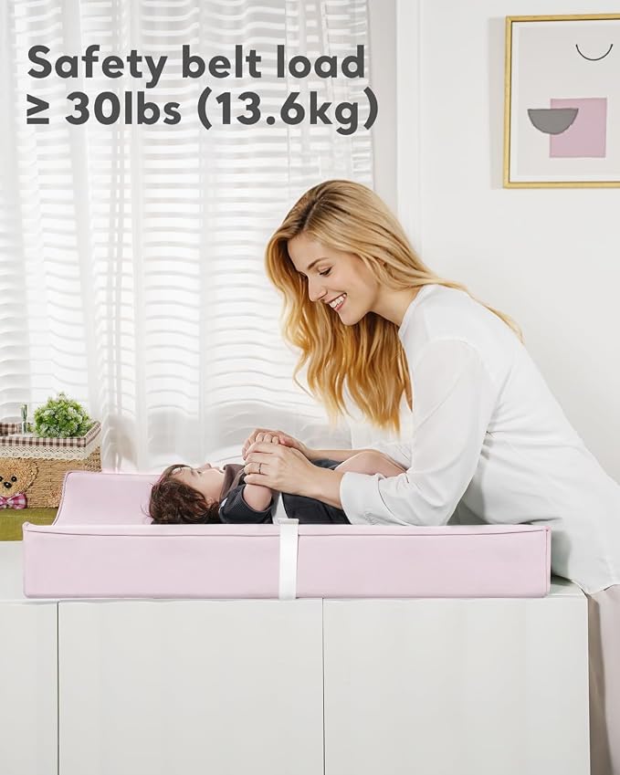 Vegan Leather Waterproof Baby Changing Pad - Image 6