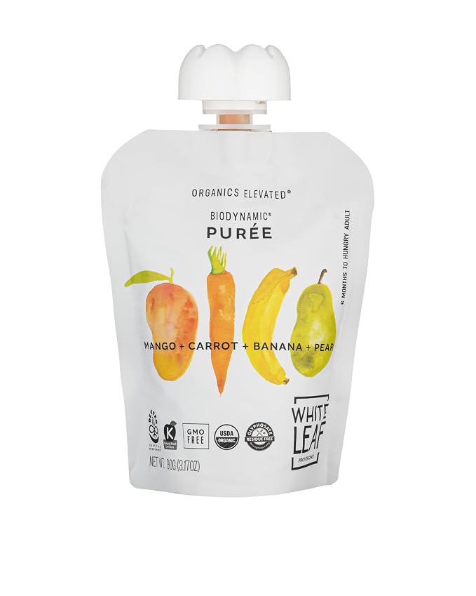 White Leaf Provisions Organic Purees / Baby Food Pouches - Image 7