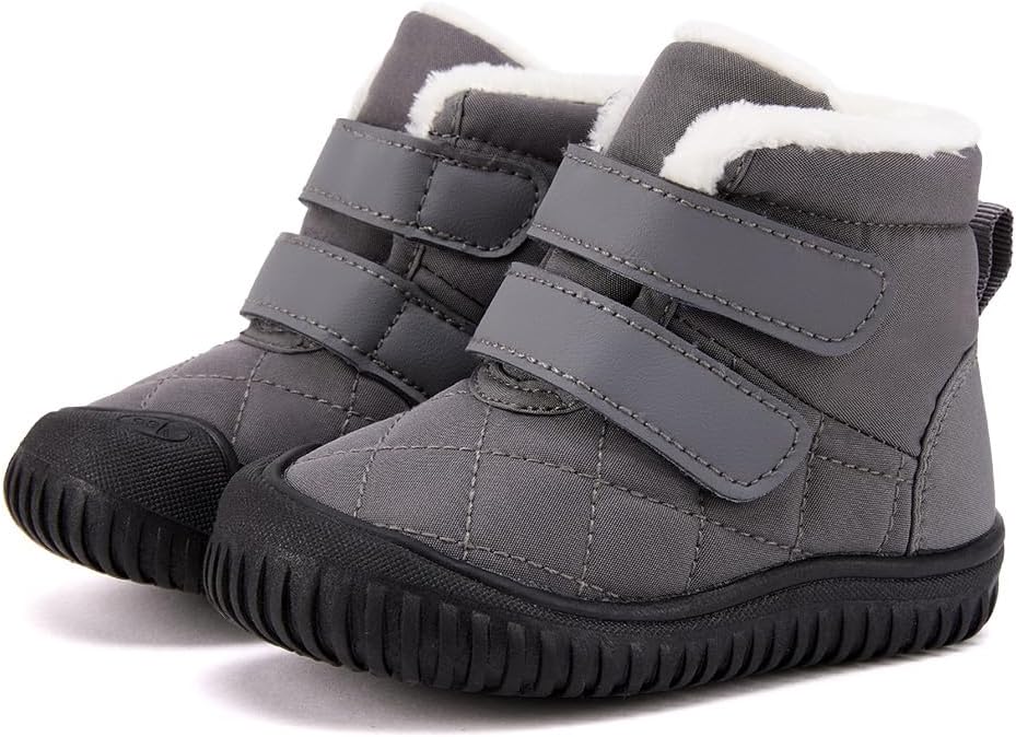 BMCiTYBM Toddler Baby Snow Boots Winter Shoes Boys Girls Cold Weather Baby Faux by BMCiTYBM