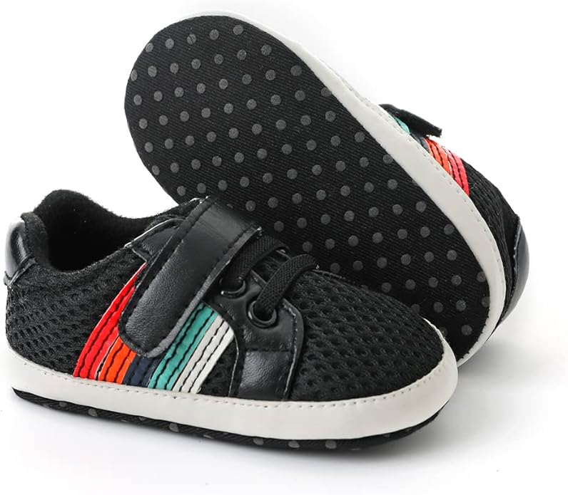 Clowora Baby Boys Girls Shoes Non-Slip Rubber Sole Sneakers Infant First by Clowora