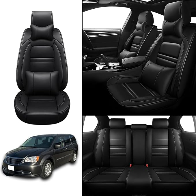 Car Seat Covers for Chrysler Car Town and Country 2000-2016 | 5-Seats Seat - Image 2