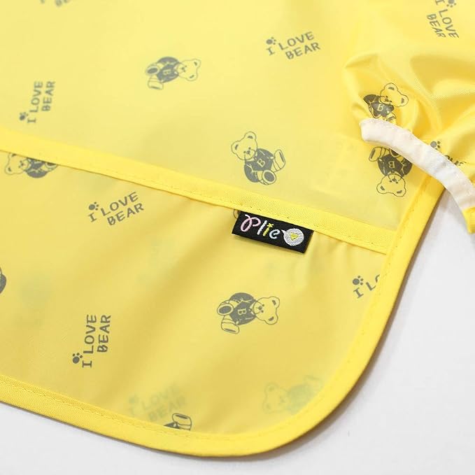 Long Sleeve Waterproof Bib for Toddlers – Feeding Smock for Baby Mealtime - Image 2