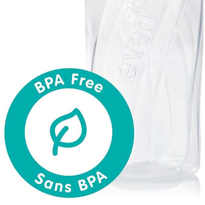 Evenflo Feeding Classic Clear Plastic Standard Neck Bottles - Image 4