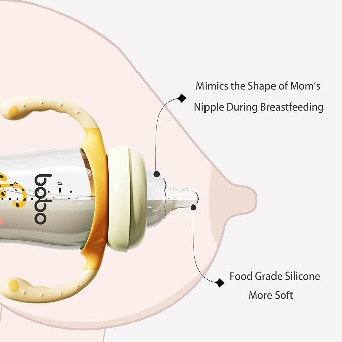 YOHKOH Natural Glass Baby Bottle - Image 5