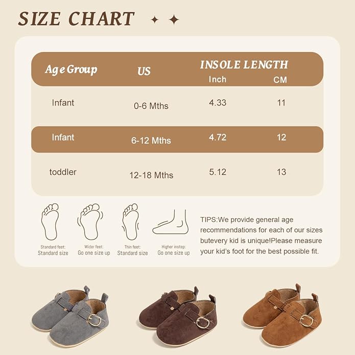 Baby Unisex Warm Snow Boots Newborn Leather Fur Lace Up Ankle Anti-Slip Rubber - Image 6