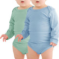 Jimonda Bamboo Baby Bodysuit Long Sleeve Infant Romper Soft Boy Girl Unisex by JimondaBaby