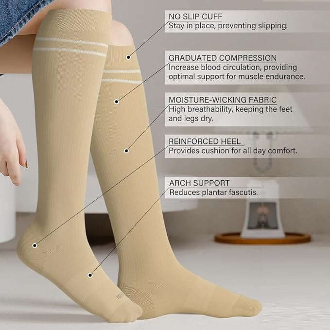 LEVSOX Viscose Made from Bamboo Compression Socks - Image 2