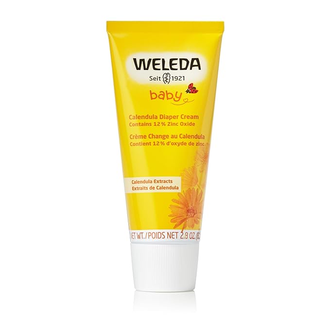 Weleda Baby Calendula Diaper Cream, 2.8 Fluid Ounce, Plant Rich Protection by Weleda