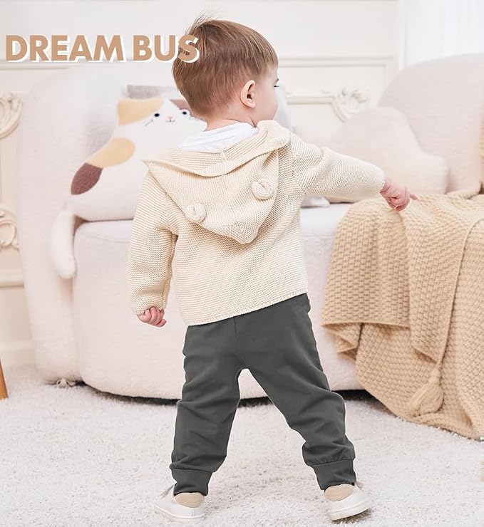 DREAM BUS Pack of 3 Toddler Jogger Pants - Image 2