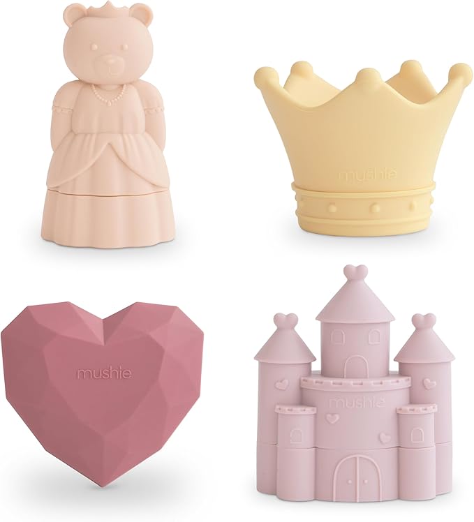 mushie Princess Bath Toys Play Set by mushie