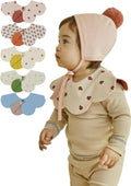 Konny Baby Bibs Set, 360 ​​° Rotate, Soft and Absorbent Bandana Drooling by Konny