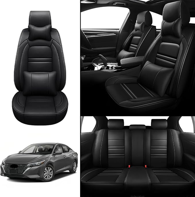 Car Seat Covers for Nissan Car sentra 2000-2025 | 5-Seats Seat Covers, - Image 2