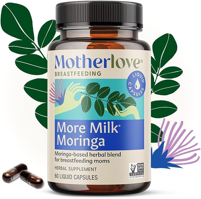 Motherlove More Milk Moringa Moringa-Based Lactation Supplement to Support - Image 6