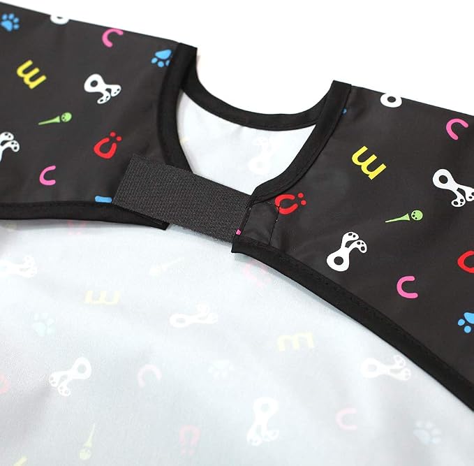 Long Sleeve Waterproof Bib for Toddlers – Feeding Smock for Baby Mealtime - Image 3