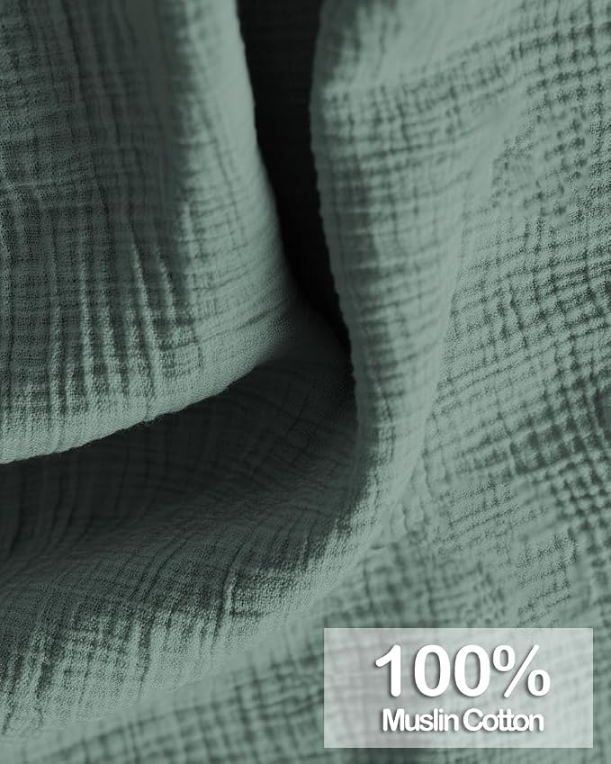 Muslin Nursing Covers for Breastfeeding, Arch Neckline Breast Feeding Covers - Image 5