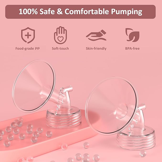26mm Flanges Compatible with Spectra S2 S1 9 Plus Synergy Gold Breastpump - Image 2