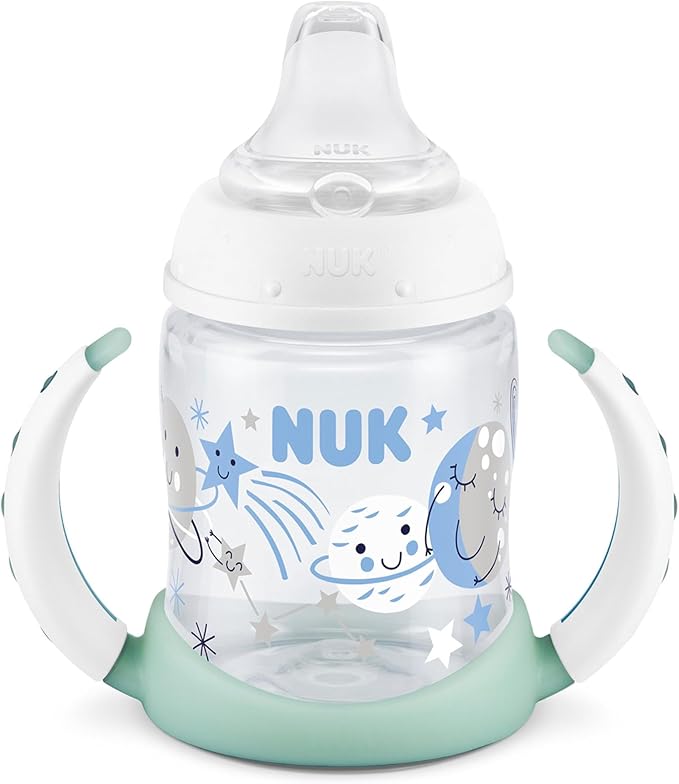 NUK Learner Cup, 5 oz, 1 Pack, 6+ Months – BPA Free, Spill Proof Sippy Cup by NUK