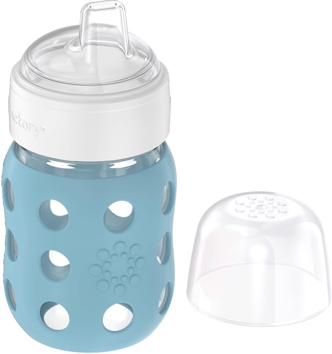 Lifefactory 8-Ounce Wide Neck Glass Baby Bottle - Image 3
