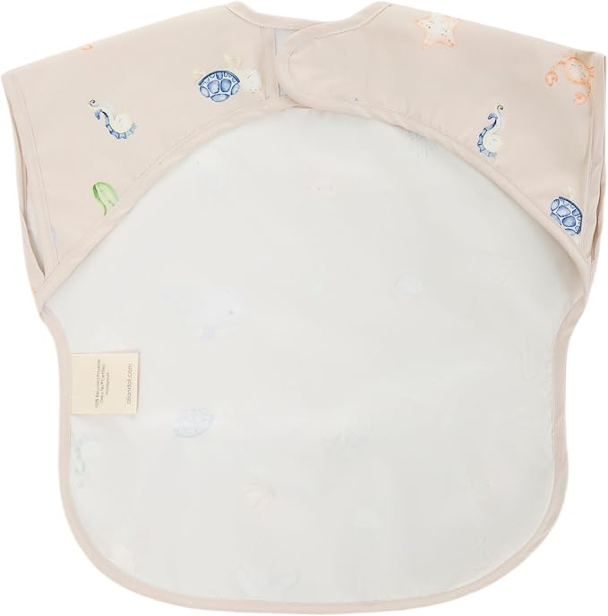 Ali+Oli Smock Bibs for Babies, BPA-Free Oeko-Tex Certified, Waterproof Baby - Image 7
