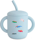 mushie 100% Silicone Training Cup & Straw by mushie