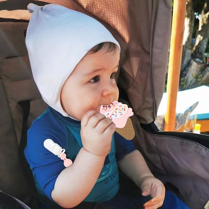 Baby Teething Toys, Food Grade Silicone Teether - Image 5