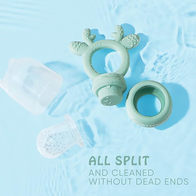 Baby Solids/Frozen Fruit Feeder Pacifier, Infant Teether Toy 4M+, BPA-Free - Image 5