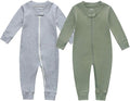 Owlivia Organic Cotton Baby Boy Girl Zip up Sleep 'N Play Pjs, Long Sleeve by Owlivia