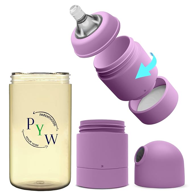 Anti-Colic Baby Bottle with Formula Dispenser, Instant/Quick-Release, Preload - Image 2