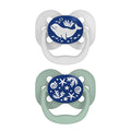 Dr. Brown's Advantage Glow-in-the-Dark Baby Pacifier, Fully Symmetrical Soother by DrBrowns
